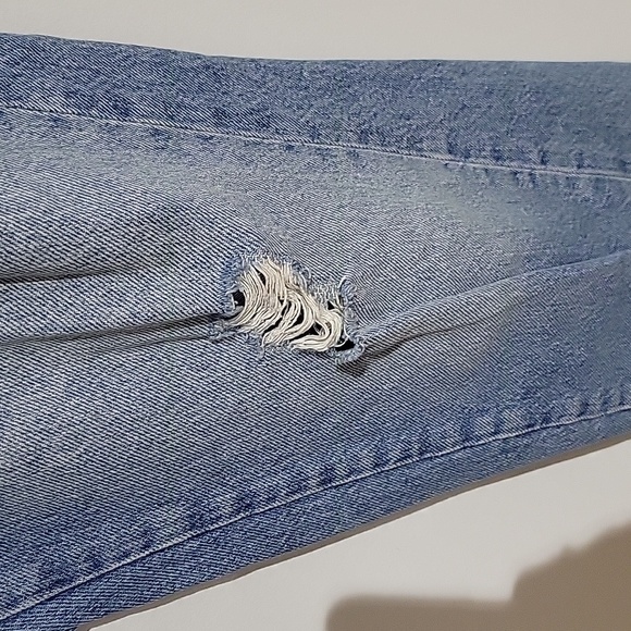 Rigid blue denim jeans - Picture 4 of 8